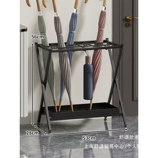 Umbrella Storage Rack Office Rain Umbrella Storage Door Display Rack Hotel Home Foldable Umbrella Storage Rack