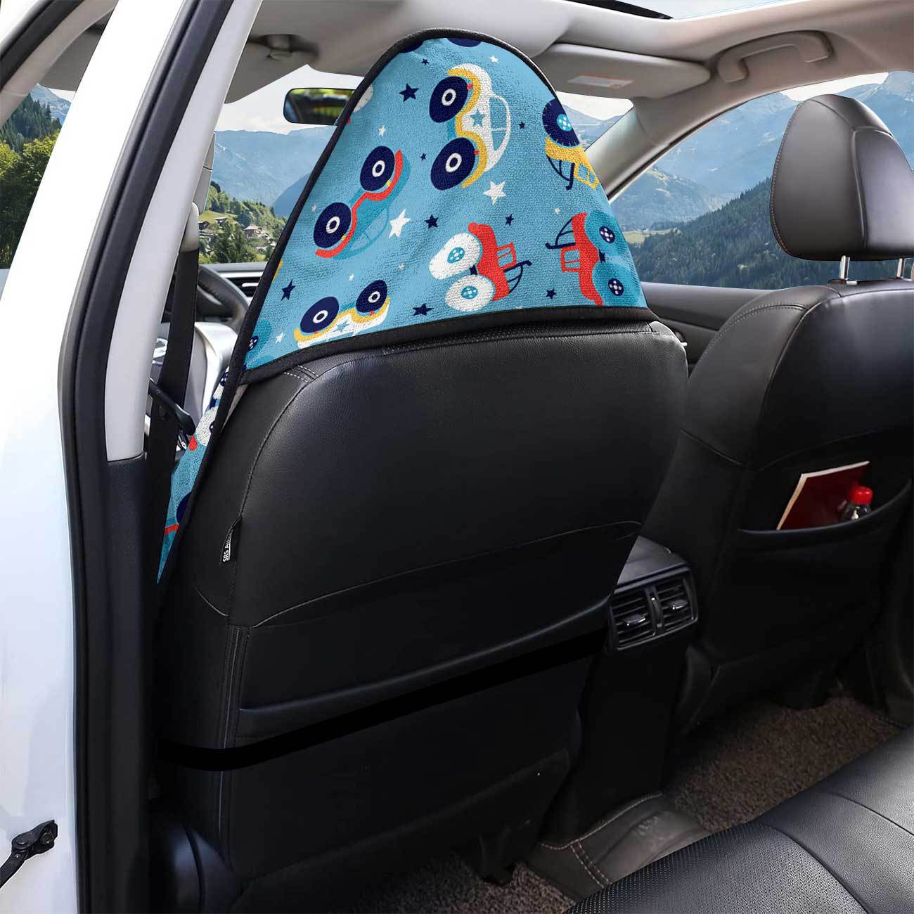 Car seat towel cover, front seat protector, suitable for gym and exercise, universal for all seasons, car use 123