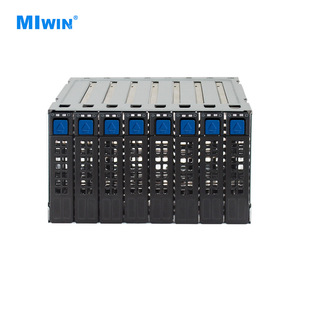 Maicun 8-Disk 4-Cage Hard Drive Cabinet Sata Backplane Chassis Sas Storage Expansion Hot-Swappable 2.5-Inch Hard Drive Module