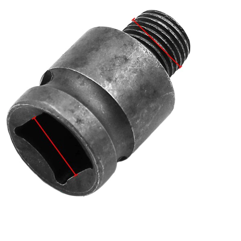 Адаптер для пневматического пистолета Стержень Универсальный зарядный ключ к ударной дрели адаптер для электрического ключа сверлильный патрон квадратный Деревообработка