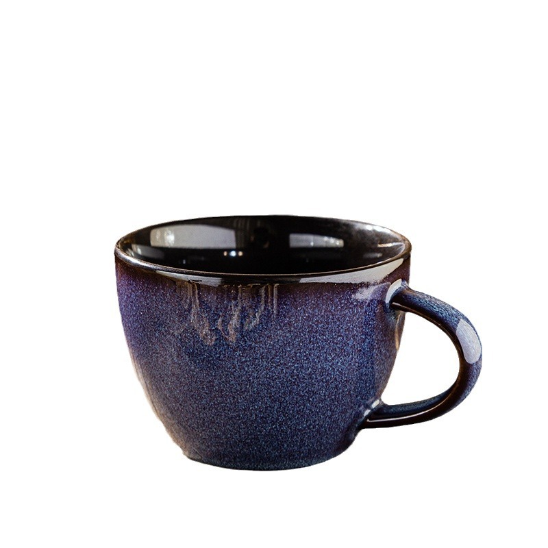 Transfronterizos Lucang comercio exterior cerámica vajilla Europa y América famosos LZ horno esmalte taza de té taza de agua taza de café