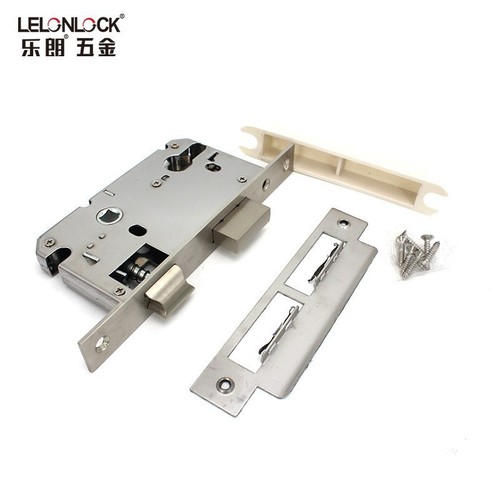 Wholesale indoor door 5058 bearing EU standard lock body bedroom door stainless steel 304 lock accessories double tongue lock body