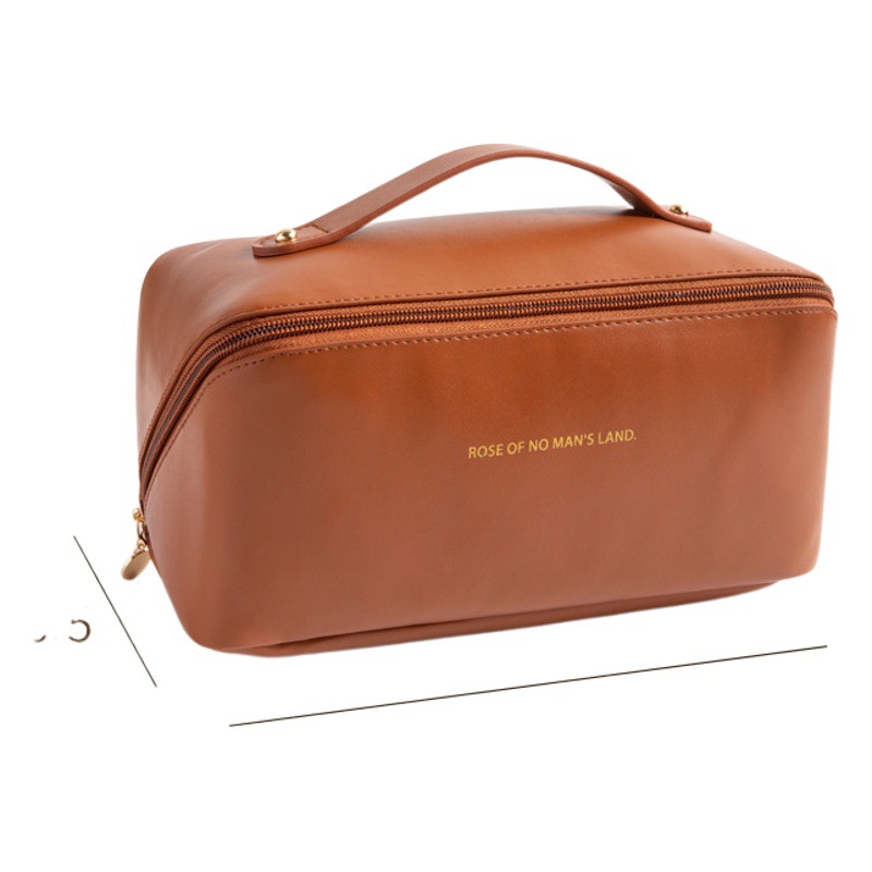 Bolso cosmético de las mujeres gran capacidad portátil ins alta sentido neto rojo Shell almohada bolsa viaje cosméticos lavado almacenamiento