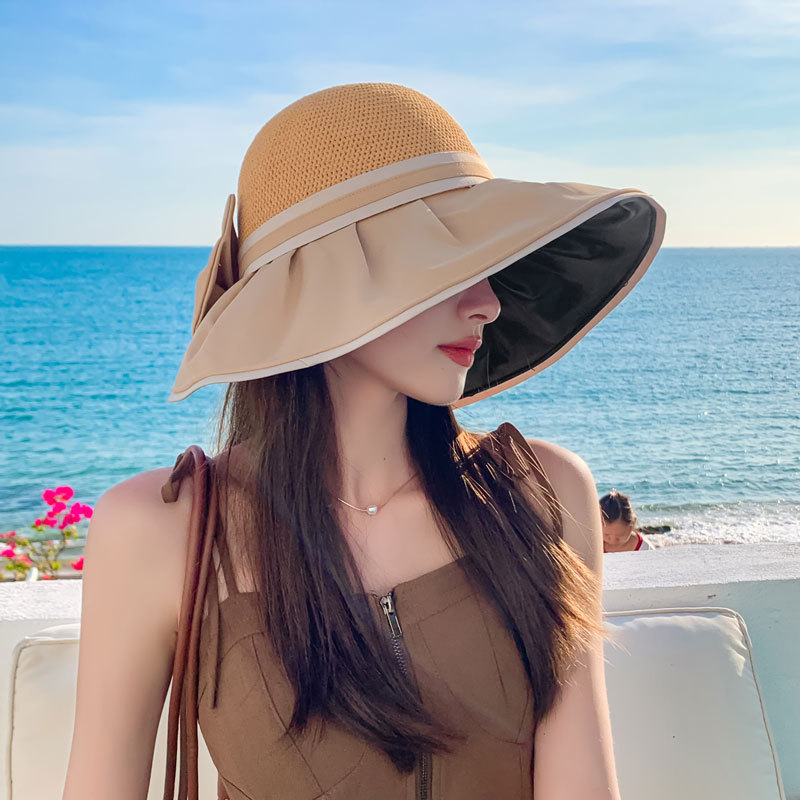 [해외직구]태양 모자 여성 여름 자외선 차단 1세트(2EA)