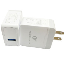 高通QC3.0手机充电器 18w快充 旅充 充电头  新款方形快充