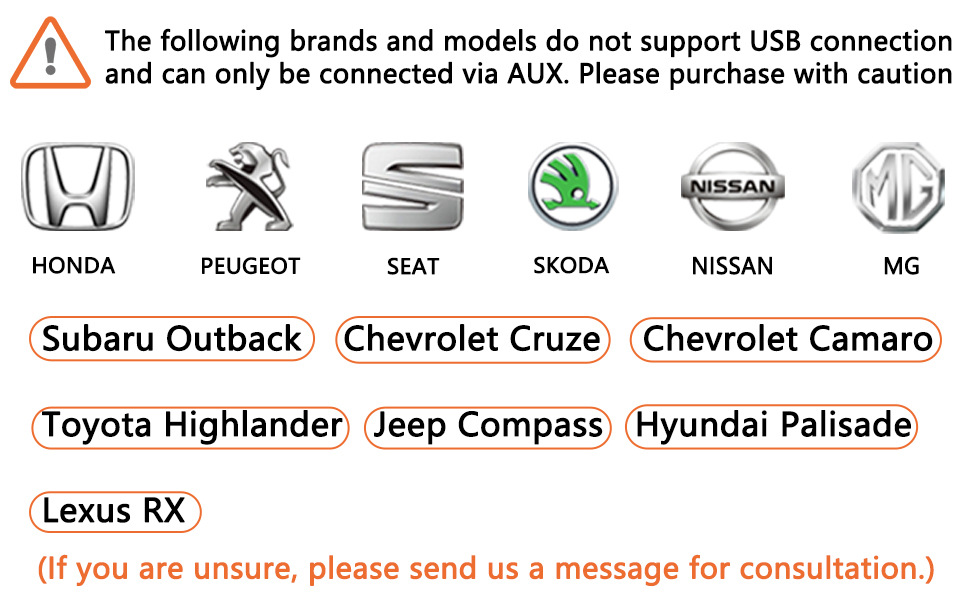 Universal car CD player with lossless USB connection, in-dash CD player with FM transmitter and AUX output box