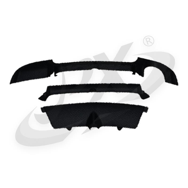 Compatible with 12-15 Siming modified typer FD2 front bumper, rear bumper, side skirts, front grille, rear spoiler, TR body kit