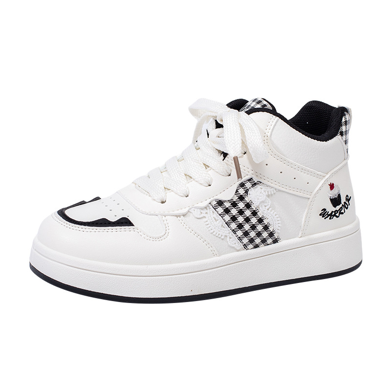 Huili coreano dopamina zapatos rojos de alta altura zapatos de skate de moda de otoño nuevo estilo al por mayor zapatos de mujer