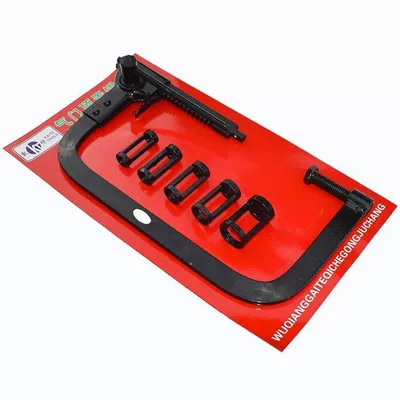 Valve overhead pliers, valve spring compressor, fast pressure valve spring, special engine valve disassembly and assembly tool (Mühərrik alətləri) - card-mounted-tooth-clause-5-head-valve-pliers