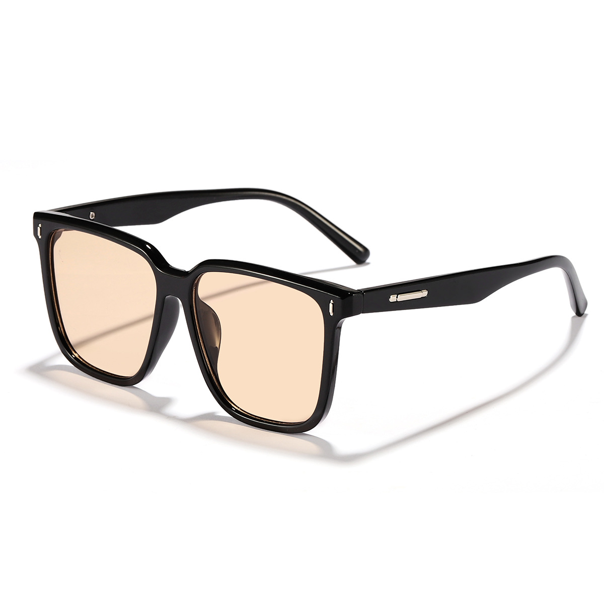 Marco negro rebanadas de té