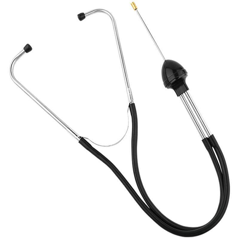 Estetoscopio de cilindro de automóvil de reparación de automóviles de Haogong Detector de sonido anormal del motor Herramientas de mantenimiento de hardware de seguro de automóviles electrónicas