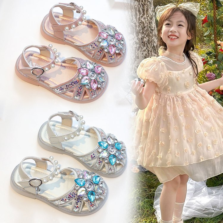 Girls' Shoes Children's Princess Closed-Toe Sandals 2026 New Summer Style for Girls and Toddlers, Versatile and Stylish Girls' Shoes Children's Princess Closed-Toe Sandals 2026 New Summer Style for Girls and Toddlers, Versatile and Stylish