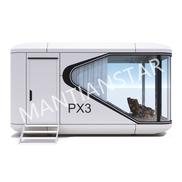 Casas móviles modulares de dos pisos cápsula espacial casa de vacaciones apartamento turístico punto escénico cápsula de manzana desmontaje alojamiento residencial