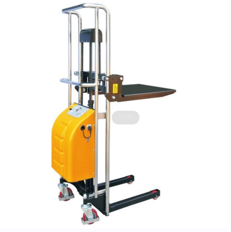 佛山钧力载重400KG升高1300MM电动升降平台车模具电动平台推高车