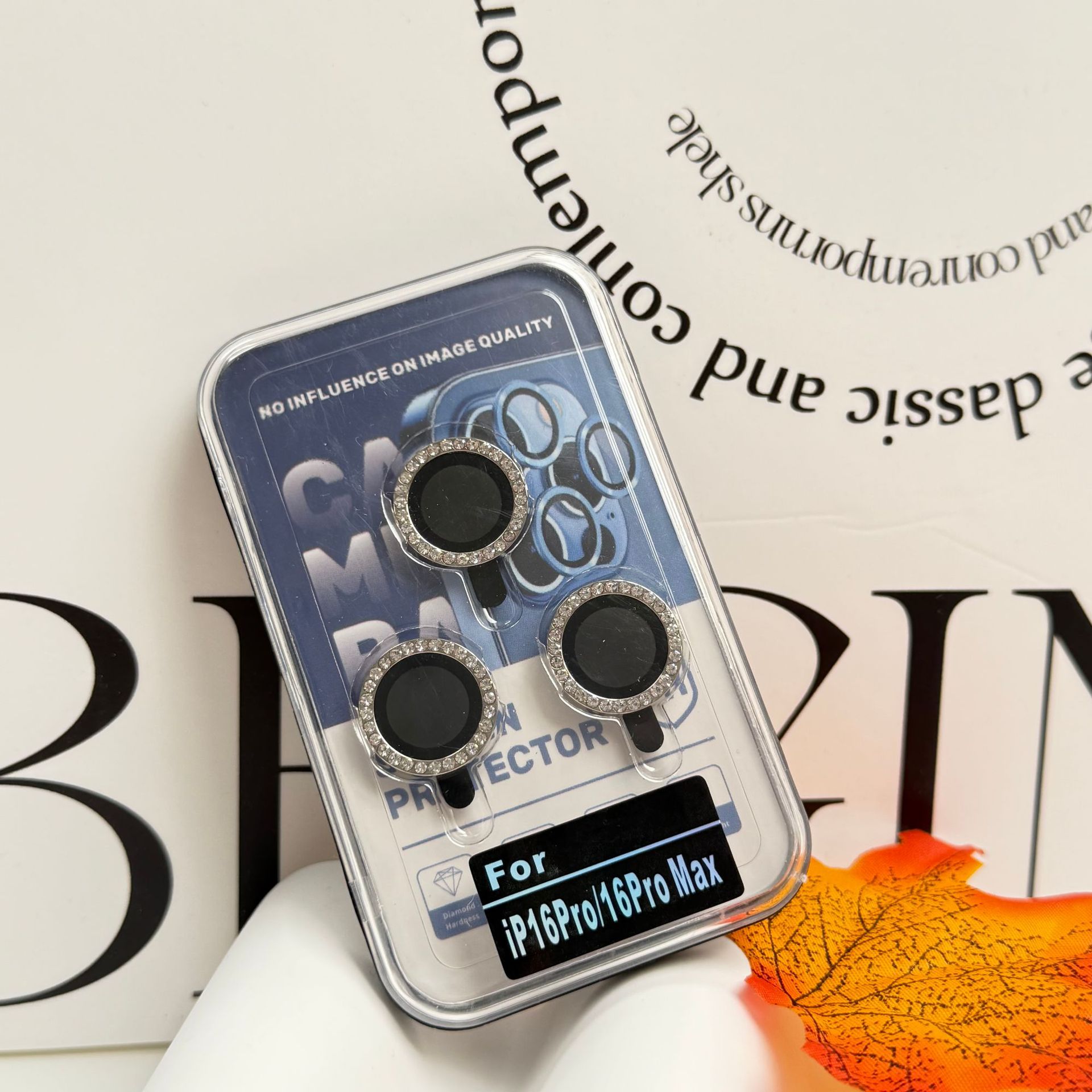 Película protectora de lente de diamante flash para teléfono móvil para película de diamante Iphone16/15/14/13/Pro/Max
