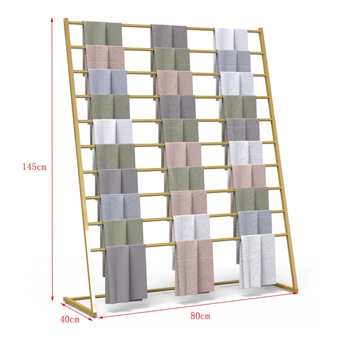 Cloth, stand, sample