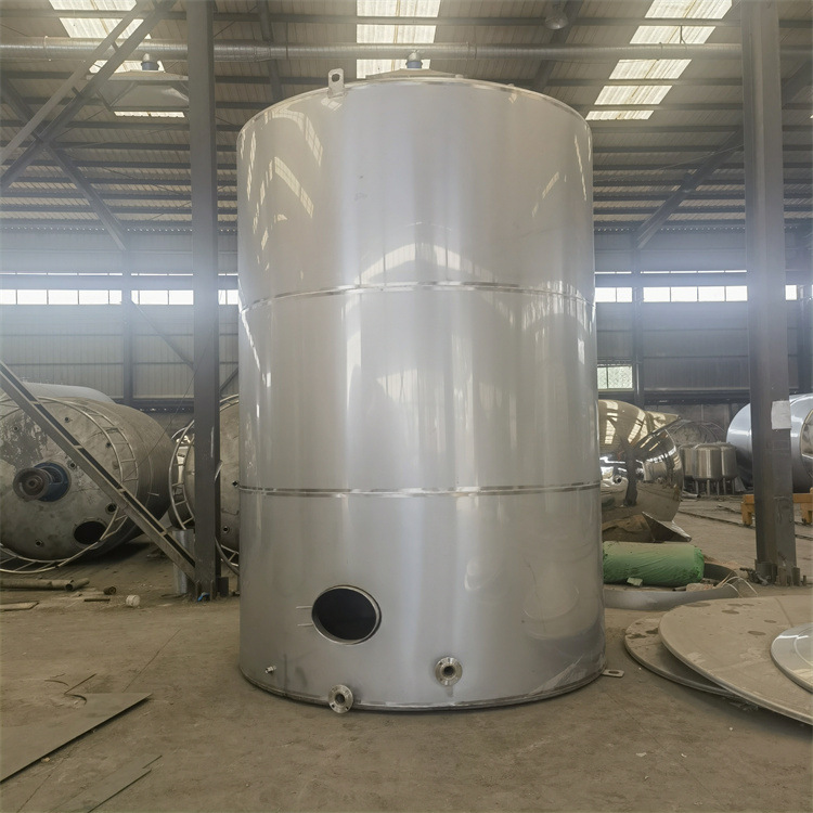 供应二手316L不锈钢储罐 食品级酱油储存罐 5-30吨酱油储罐 大威