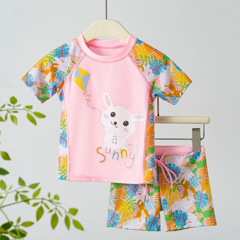 Симпатичный кролик детский купальник для мальчиков и девочек