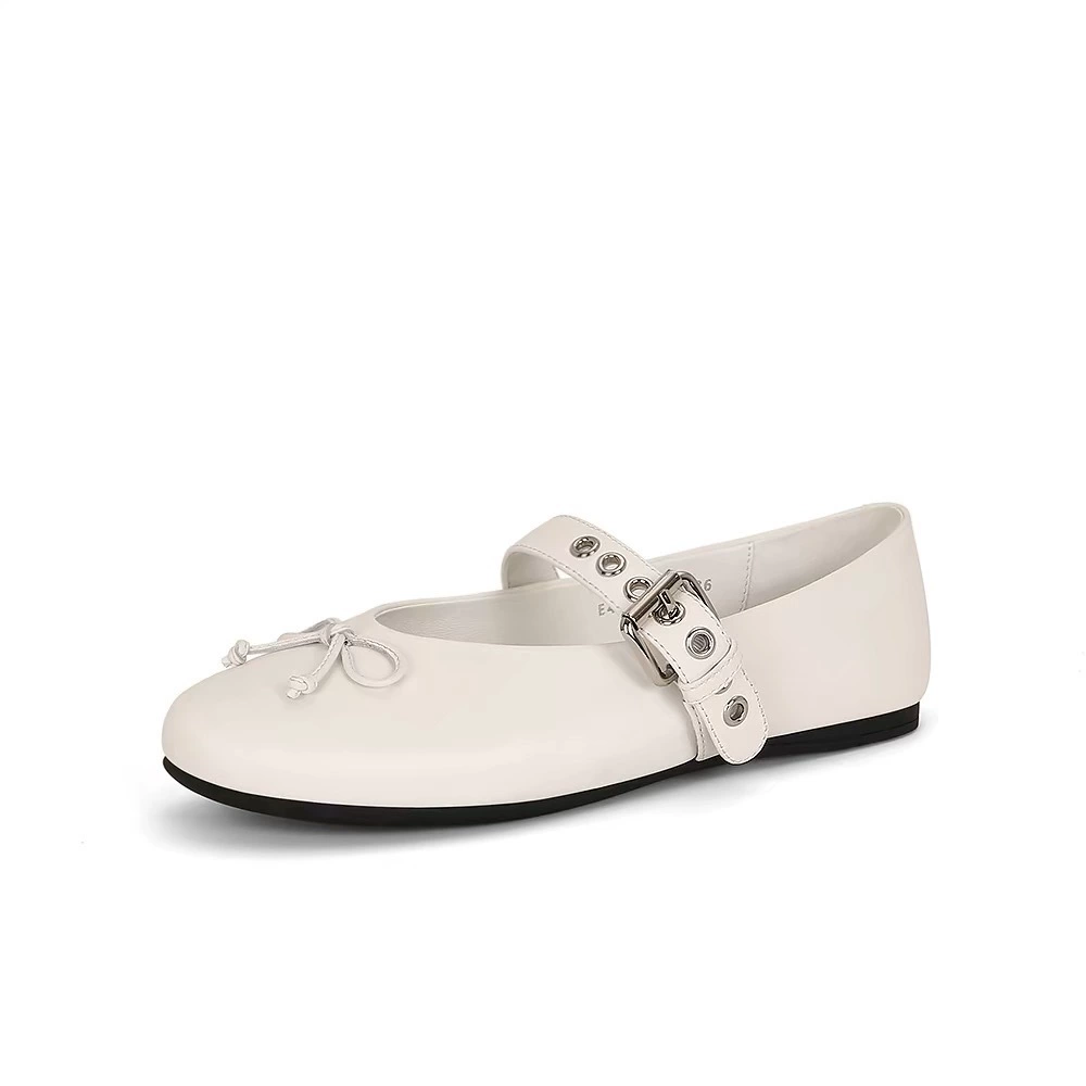 French small fragrant style shallow mouth single shoes for women 2025 spring and autumn new gentle style versatile ballet flat Mary Jane shoes