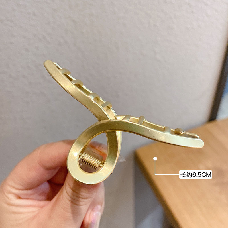 Pasador de Pelo Elegante Estilo Coreano, Pinza de Pelo Grande de Alta Gama, Nuevo Estilo 2025 para Peinados Recogidos, Pinza para Cabello Grueso.