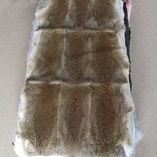 现货秒发兔毛整张兔皮拼接皮草褥子服装内胆外穿本保暖皮草