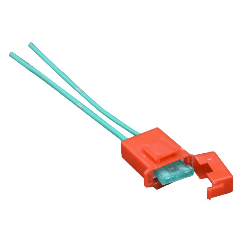 Motocicleta del coche eléctrico fusible de la batería tubo seguridad triciclo insertar caja protectora corriente 30A Universal