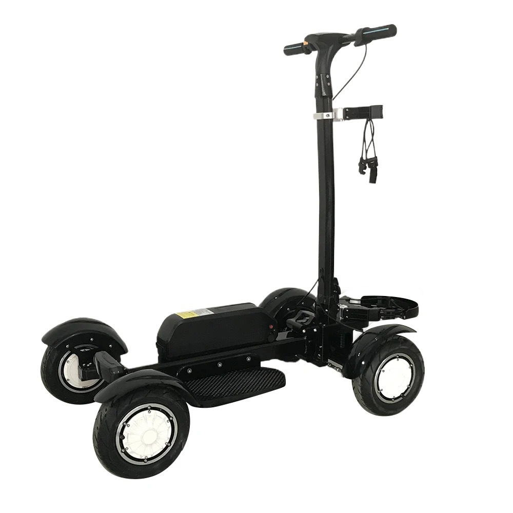 Retuol Four-Wheel Electric Golf Cart Scooter Foldableable and Detachable for 18 Holes Drop Shipping