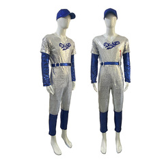 Rocketman Costume, Rock Space Alien Suit, Cosplay Full Body Suit for Rocketman Movie