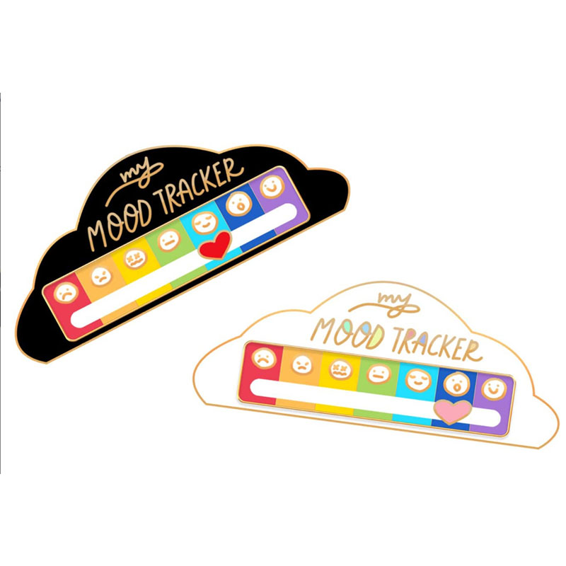 Cambio de humor de poder social broche insignia femenina nueva medalla creativa ropa bolsa decoraciones insignia de metal