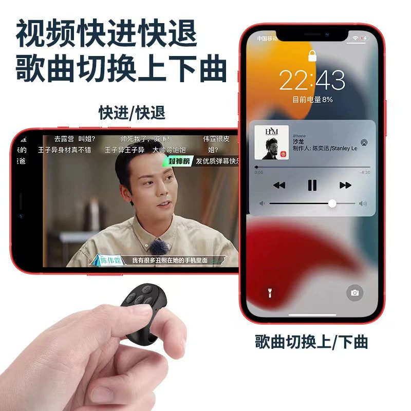 Умное кольцо, универсальный пульт, контроллер для фотосессий, Bluetooth