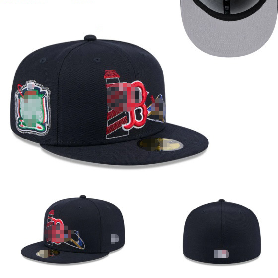 Sombrero de clase AA de alta calidad nueva gorra cerrada MLB gorra de béisbol para hombres y mujeres gorro bordado protector solar para exteriores