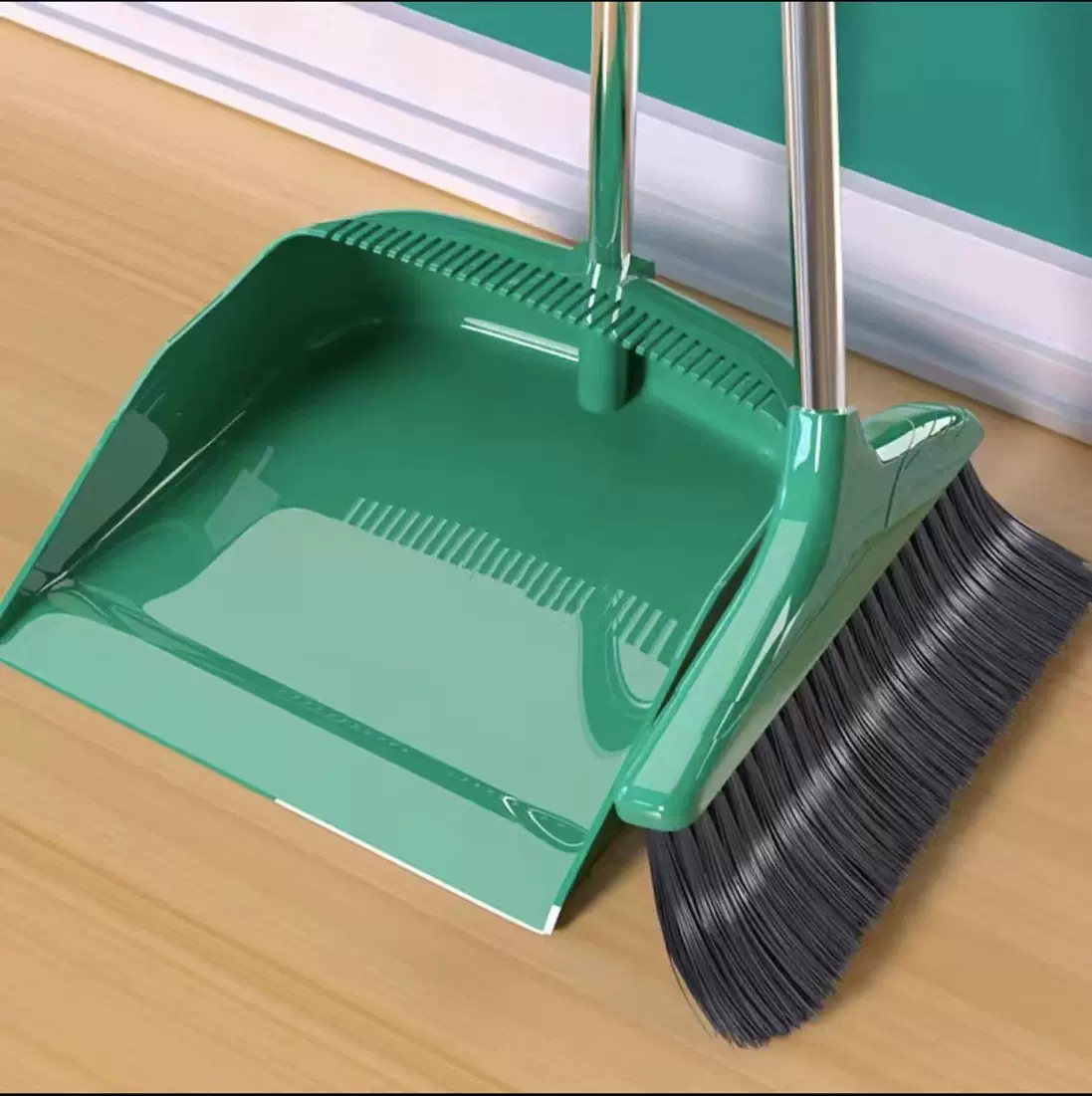 扫把簸箕套装组合家用扫帚刮水器不粘头发撮箕扫地神器垃圾铲笤帚