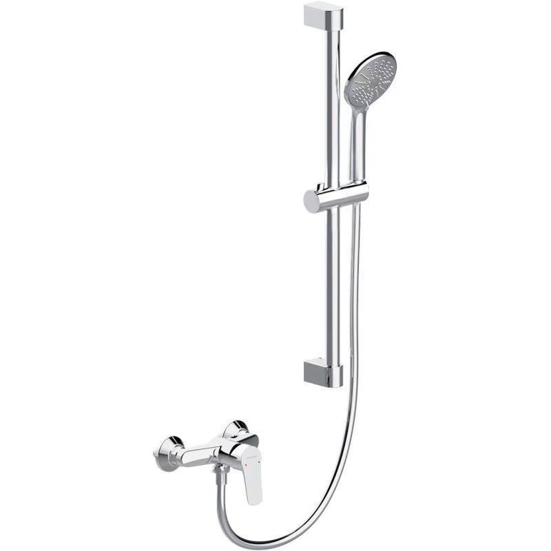 [Cablo directo de fábrica] Juego de ducha de ducha ducha de ingeniería doméstica ducha presurizada baño baño grifo de baño