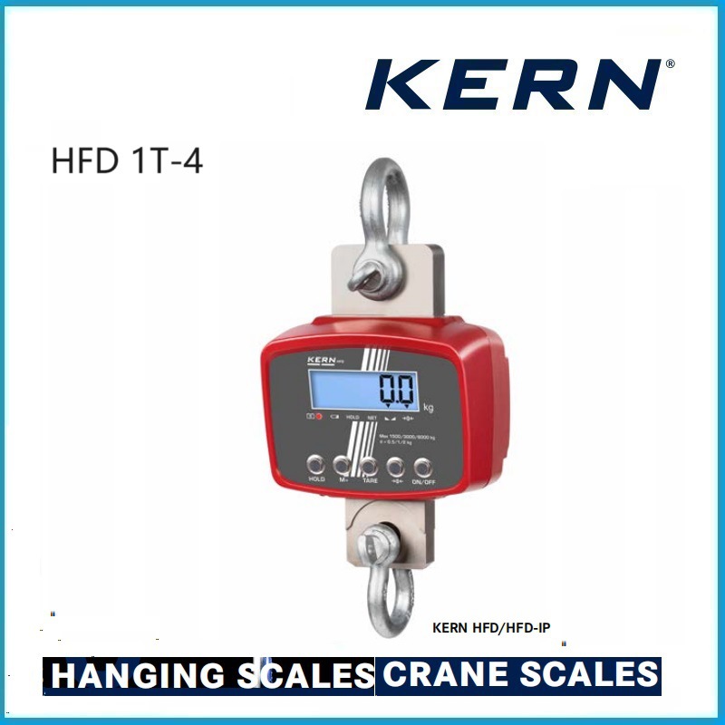 300/600/1500kg 坚固 高分辨率的起重机 HFD 1T-4 KERN品牌