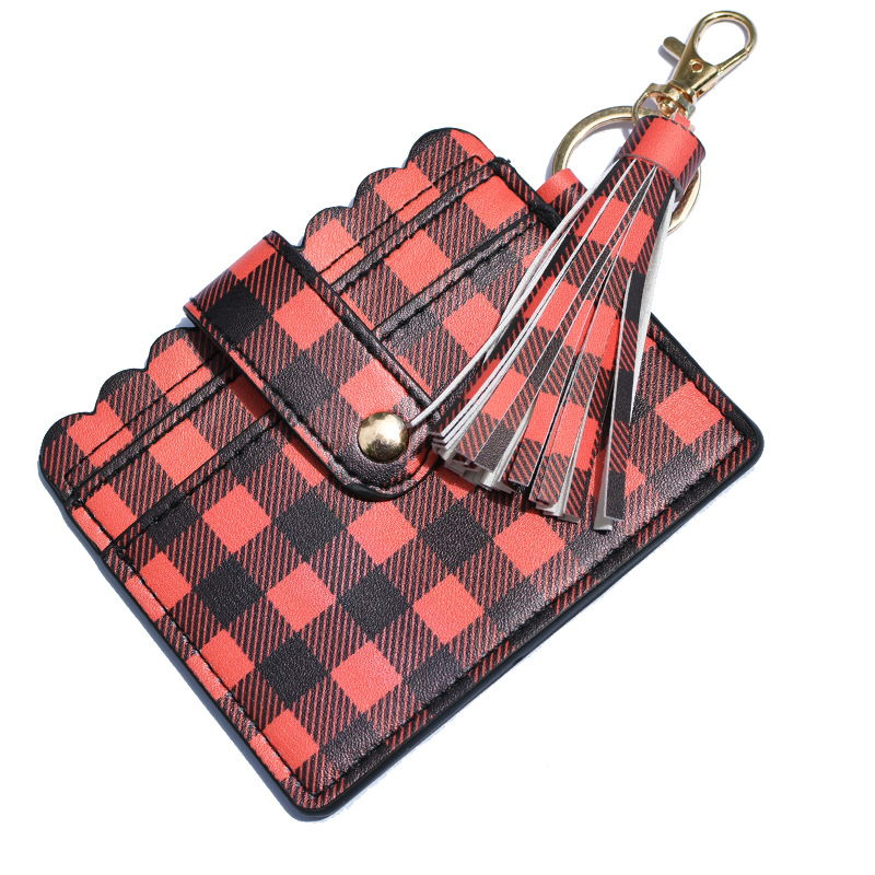 Fashion Style Square Shape Women's Snakeskin Leopard Pu Leather Flip Cover Card Holders