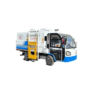 Small Bucket Garbage Truck, Elektrik zibil maşınları