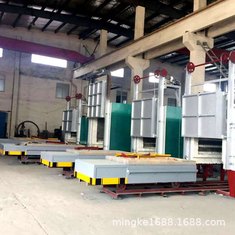 铸钢轧辊回火炉 消除焊接应力回火台车炉 处动控温台车炉