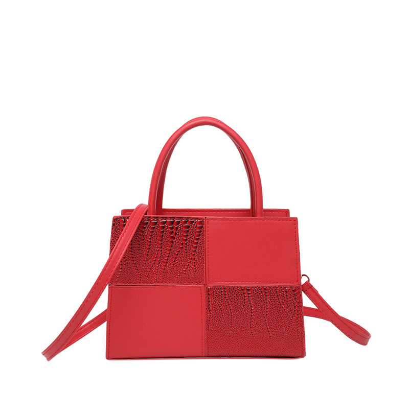 2025 nuevo estilo retrógrado francés de estilo extranjero bolso de hombro simple moda personalidad exquisita bolsa de mano de moda