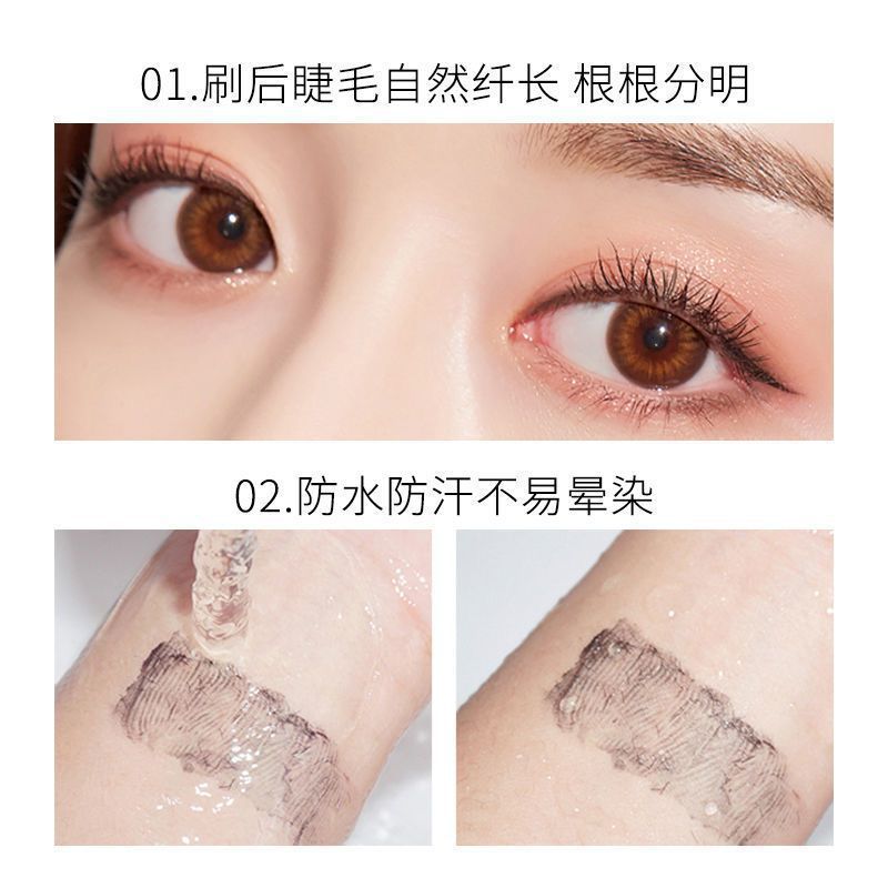 Waterproof lengthening curling dense mascara