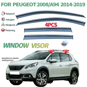 Cross-Border Applicable Peugeot 2008 Rain Shield Peugeot 2008 2014-2019 Window Visor