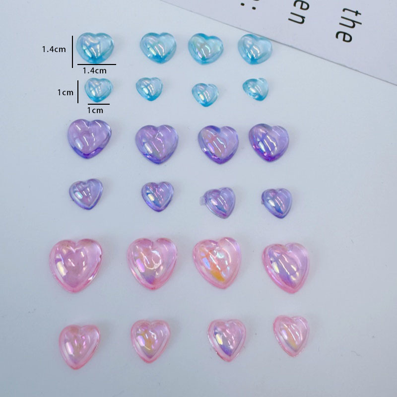 Nail decoration heart-shaped, accessory, accessories, handle, phone case, DIY, internet celebrity 4