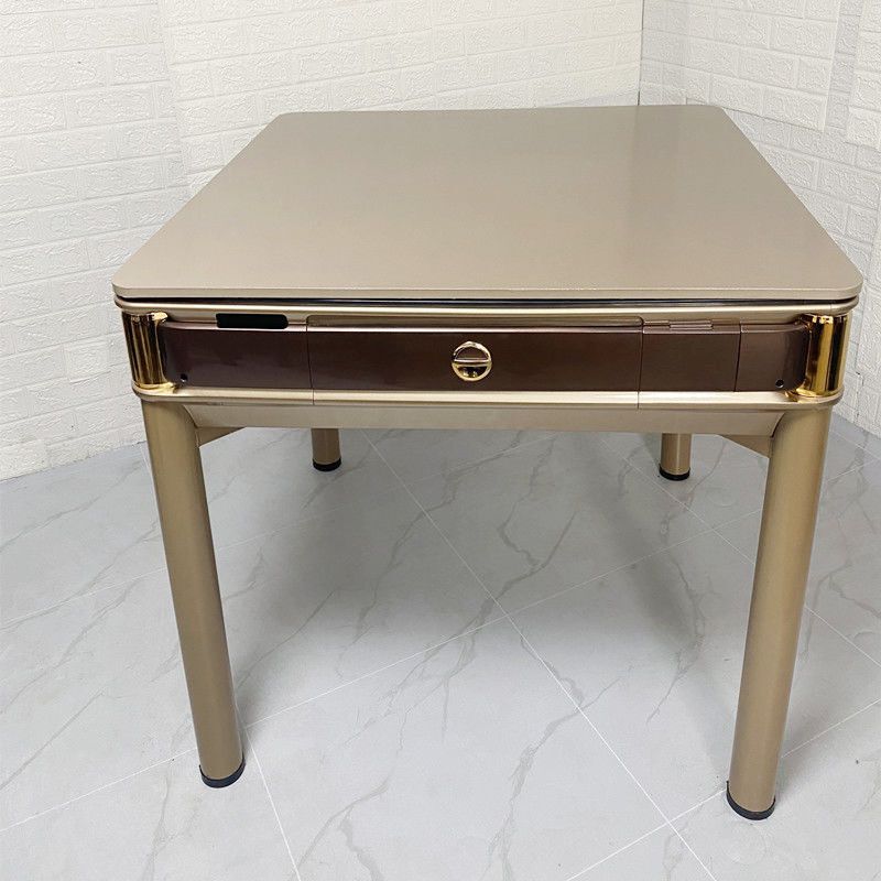 高档静音麻将机全自动餐桌两用棋牌家用可折叠四口机多功能机麻|undefined