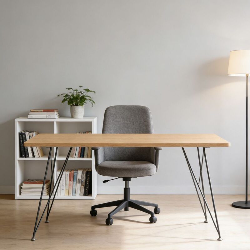 Solid Wood Chinese-Style Simple Long Table Desk Home Computer Desk Living Room Desktop Office Large Table Student Writing Desk