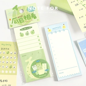 [NOTE FOR 长条便签套装种子计划系列 可爱水果插画学生手账装饰贴]