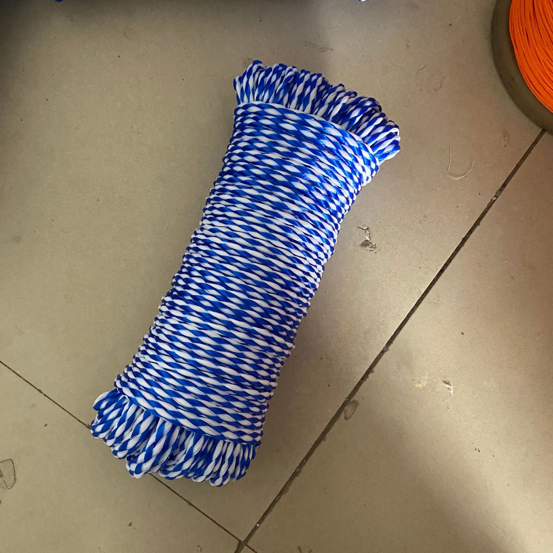 工厂批发全新料聚乙烯12股空心绳PE划水绳捆扎编织绳强力绳