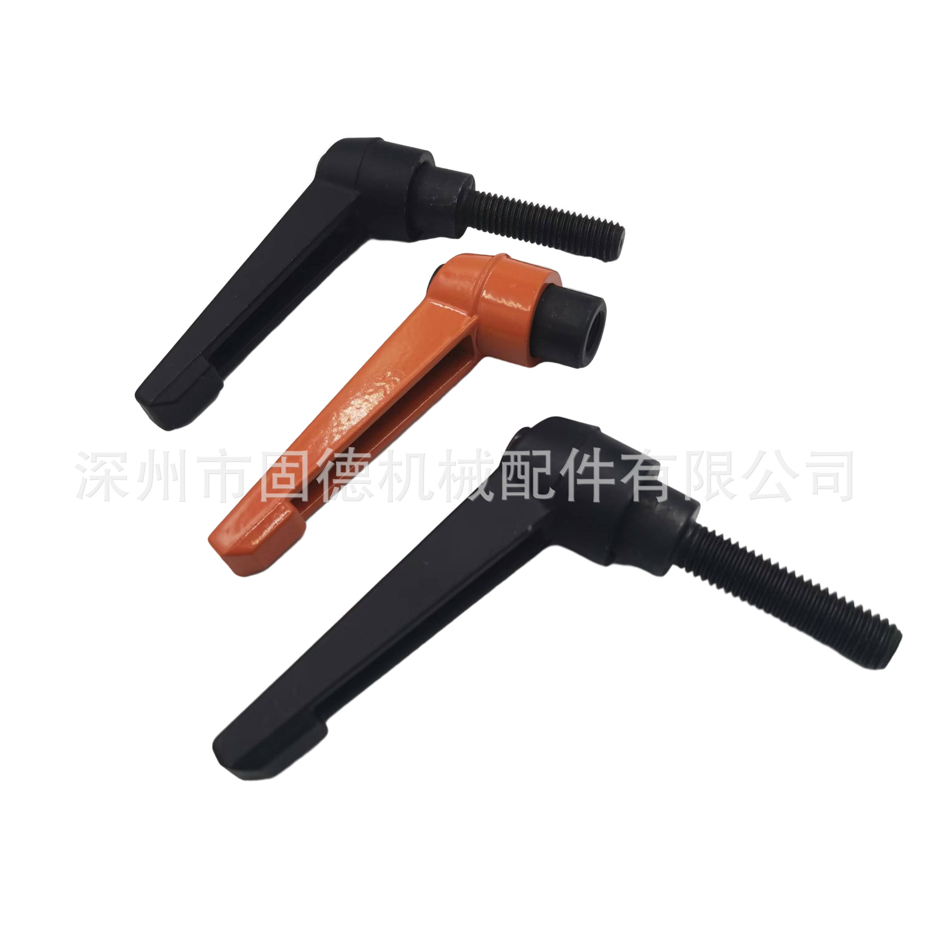 JB7270.12 可调位紧定铝合金锌合金七字锁紧手柄量多优惠可非标