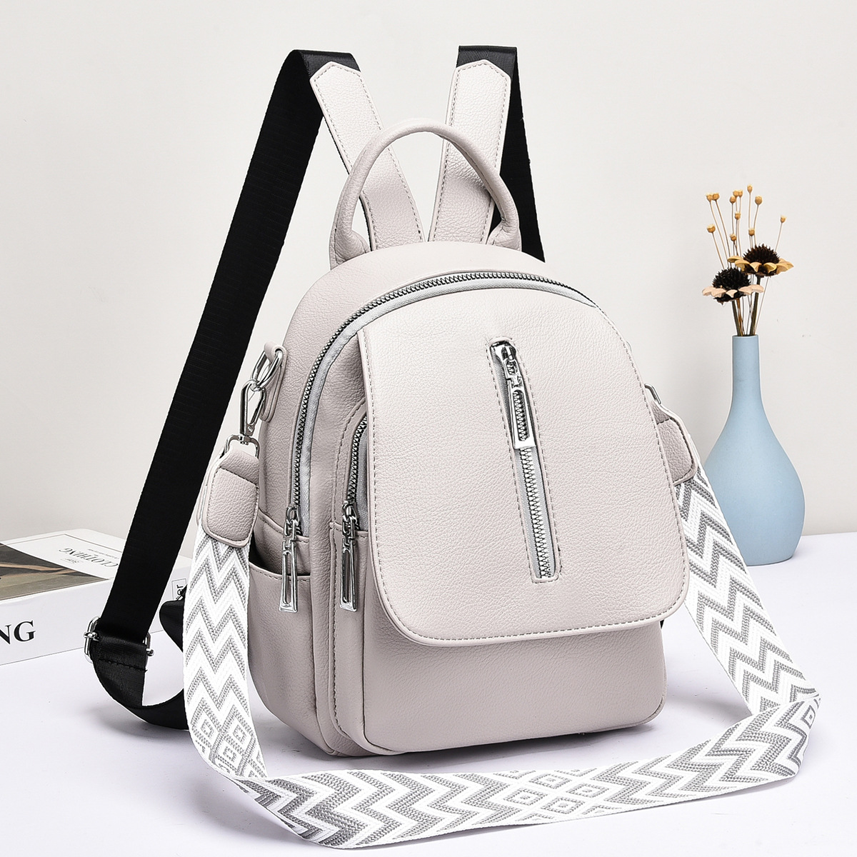 Bolsa de mujer bolsa de moda transfronteriza bolsa de mujer textura de color sólido bolsa de viaje material PU fábrica de comercio exterior bolsas al por mayor