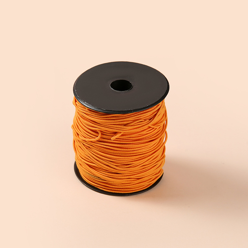 Color con cuentas de cadena de cuentas de Buda cadena Wenwan artesanía banda elástica núcleo de color sólido hilo elástico al por mayor