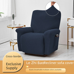 Single Person Leisure Treasure Sofa Cover Full Bed Chair Cover Set Separated Plain Elastic Corn Pattern Sofa Cover