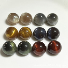 树脂仿虎眼石猫眼2/3高腰珠发夹箱包皮具戒指贴片diy手工饰品配件